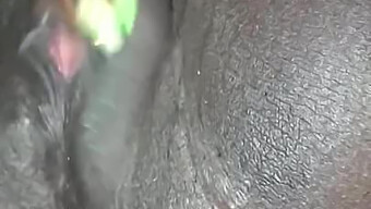 Black Ebony Babe Enjoys Masturbation And Wet Pussy Play